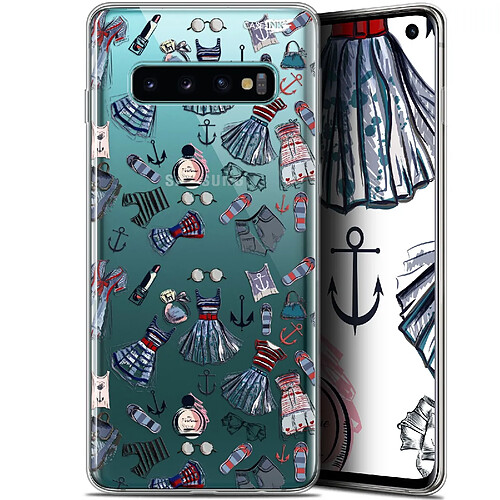 Caseink Coque arrière Samsung Galaxy S10 (6.1 ) Gel HD [ Nouvelle Collection - Souple - Antichoc - Imprimé en France] Fashionista