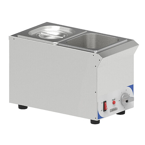 Bain Marie Professionnel Compact à Sauce 2 Bacs Gn 1/6 - Casselin