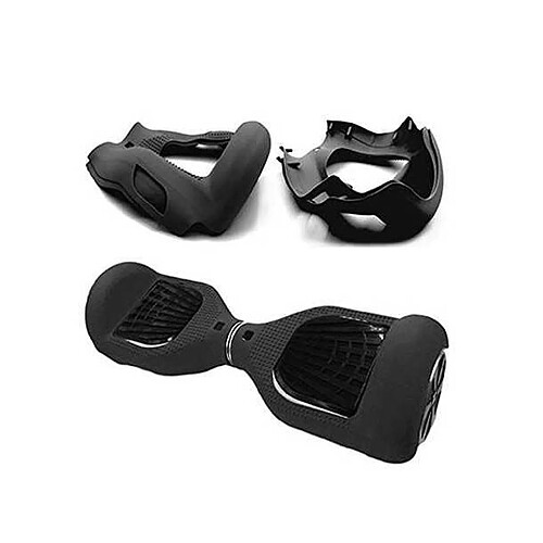 Air Rise Coque Silicone pour Hoverboard 6.5 pouces Noir