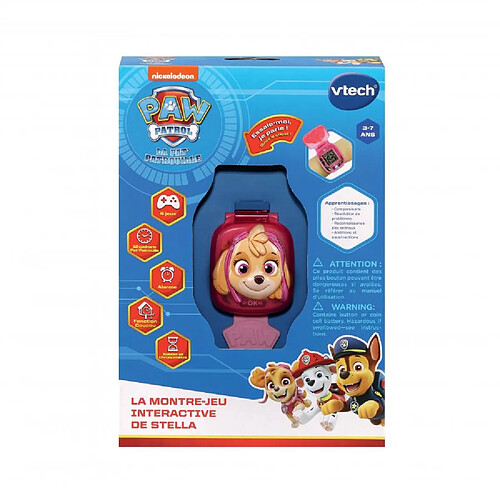 VTech Pat patrouille la montre jeu interactive de stella