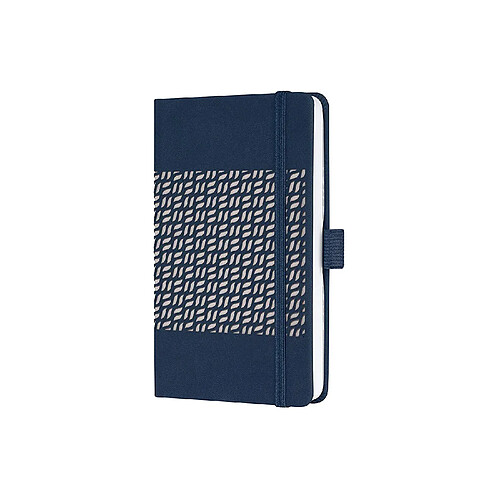 SIGEL J0204 Agenda semainier Jolie 2020, couverture rigide, 9, 5 x 15 cm, bleu et beige