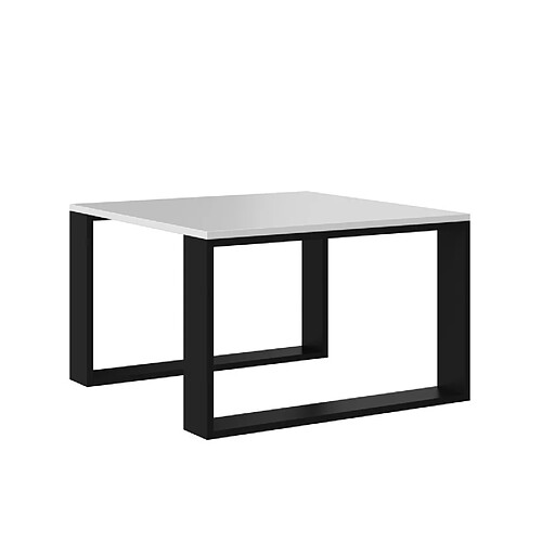 Vivaldi Table Basse Madera Blanc Noir 67 cm