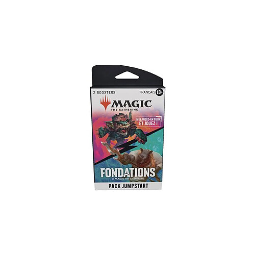 Carte à collectionner Magic Pack de 2 boosters Fondations de Magic The Gathering Jumpstart 2025