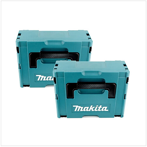 Makita Coffrets à outils en plastique MAKPAC 2 - 2 pièces. - sans insert