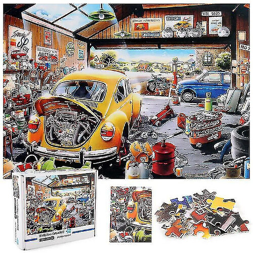 Universal 1000pcs Décompression Jigsaw Puzzles Puzzles Toys, Cartoon World Jigsaw