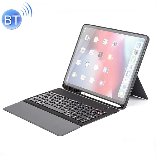 Wewoo H12 pour iPad Pro Etui en cuir Bluetooth ultra-mince clavieravec fonction support et porte-stylet Noir