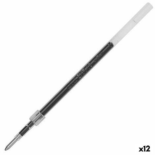 Uni Ball Recharge pour stylo Uni-Ball Jetstream Premier SXR-10 Noir 1 mm 12 Unités