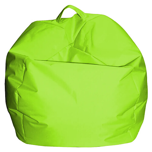 Alter Pouf élégant, couleur verte, Mesure 65 x 50 x 65 cm