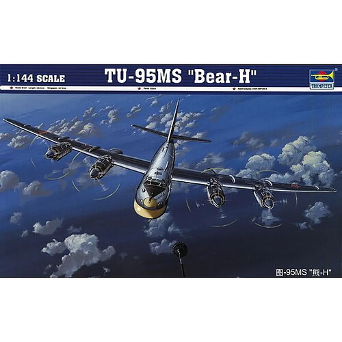 TU-95MS ''Bear-H'' - 1:144e - Trumpeter