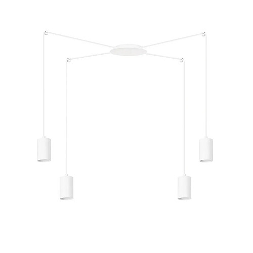 EPIKASA Suspension Traker, Blanc, Acier, 300x300x14 cm