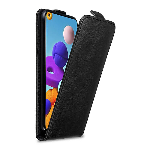 Cadorabo Coque Samsung Galaxy A21s Etui en Noir