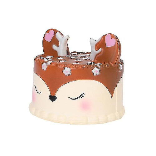 Universal Cerfs squishy jumbo mignons, gâteau, nourriture parfumé, chat et hamburger lent lent (9,5 cm-200004889)