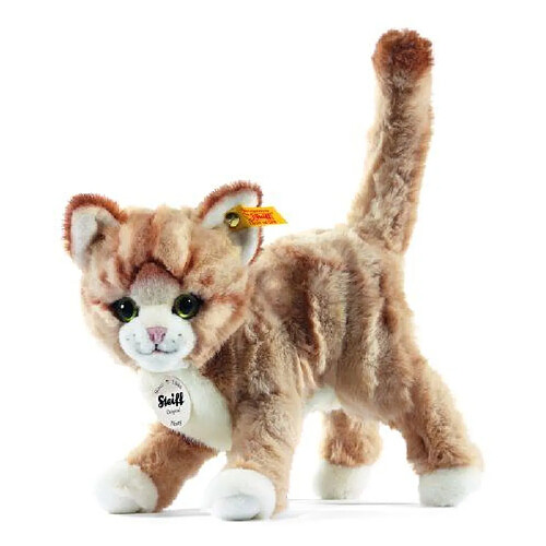 Steiff - 99342 - Peluche - Chat Mizzy - Blond Moucheté