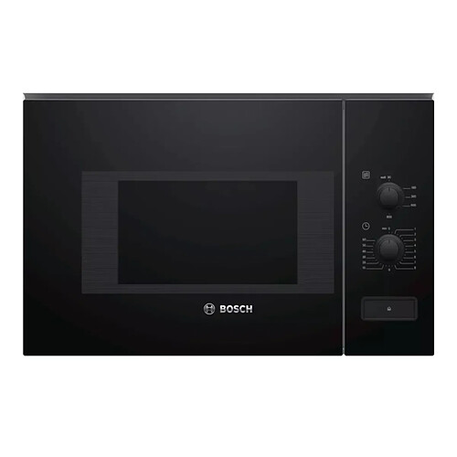 Micro-ondes solo 20l 800w encastrable noir - BFL520MB0 - BOSCH