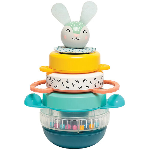 Taf Toys Pyramide Lapin en plastique et tissu