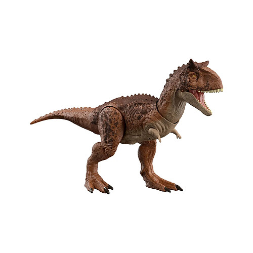 Mattel Jurassic World : Le Monde d'après - Figurine Battle Chompin' Carnotaurus