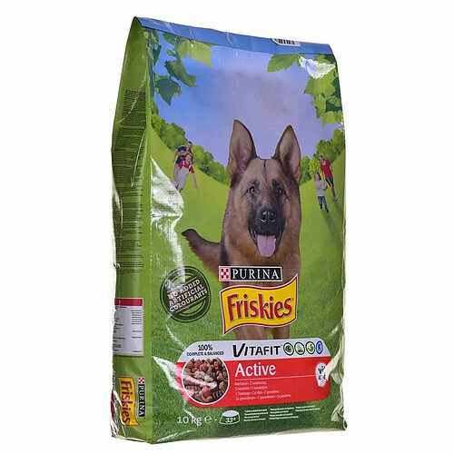 Nourriture Purina Friskies Active Adulte Veau 10 kg