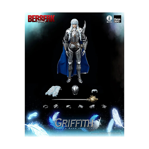 Threezero Berserk - Figurine 1/6 Griffith (Reborn Band of Falcon) 30 cm