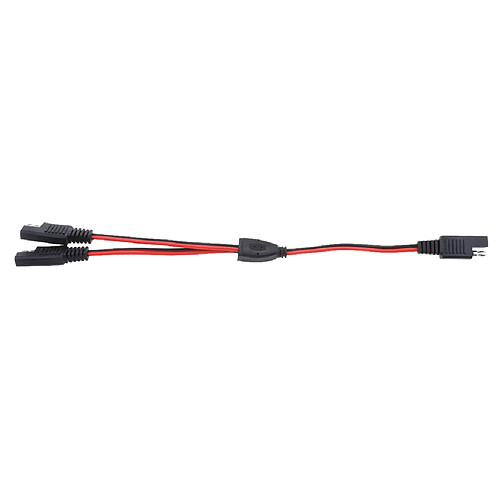 18awg dc sae 1 à 2 câble de diviseur d'adaptateur d'extension pour la batterie de panneau solaire