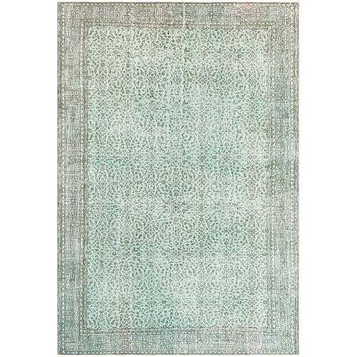 Vidal Tapis de laine 305x206 turquoise Ultra Vintage