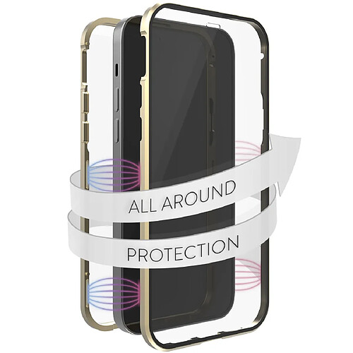 White Diamonds Coque de protection "360° Glass" pour Apple iPhone 13 Pro Max, or