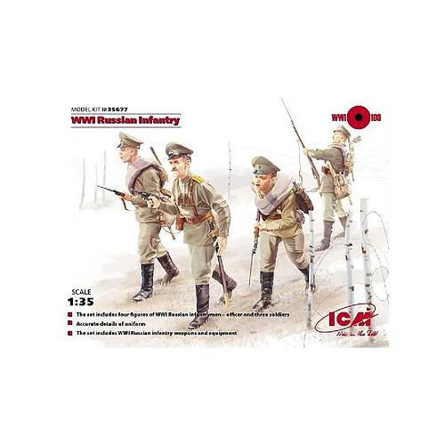 Icm Figurine Mignature Italian Infantry (1915)