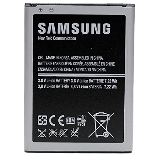 Mercury Samsung B500BE Batterie d'origine Galaxy S4 Mini Noir