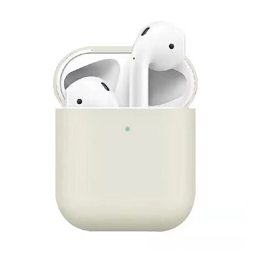 Coque en silicone airpods mats pierre pour votre Apple AirPods (2019)/(2016)