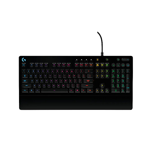 Logitech G G213 clavier USB QWERTY US International Noir