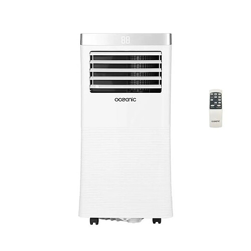 Climatiseur mobile monobloc - OCEANIC - 2930W - 10000 BTU - Programmable - Classe energetique A