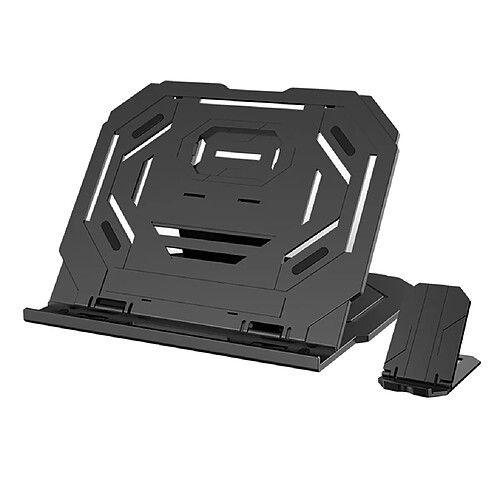 Support De Support Pour Ordinateur Portable 2 En 1 Avec Rotation à 360 Degrés Et Support De Téléphone Rose