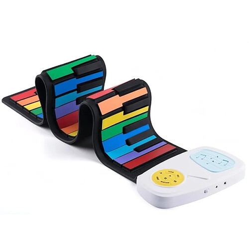 Wewoo instruments de musique Piano électronique pour enfants avec 49 touches en silicone (Couleur: Multi Taille: + Couleur)