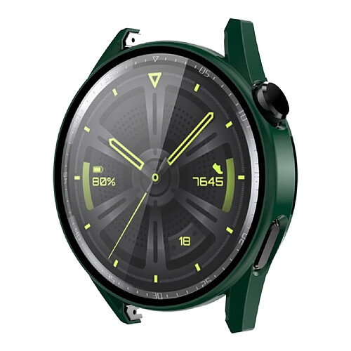 Coque en TPU ENKAY anti-scratch, 9H mat caoutchouté, vert noirâtre pour votre Huawei Watch GT 3 42mm