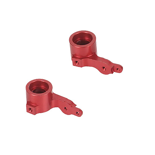 Ensemble De Support De Moyeu De Direction De Bras De Suspension Inférieur RC Pour WPL D12 Silver R551S