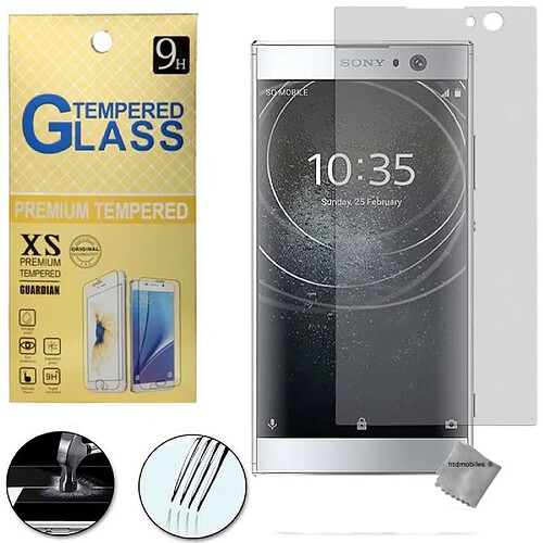 Htdmobiles Film de protection vitre verre trempe transparent pour Sony Xperia XA2