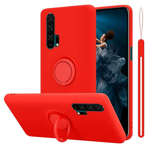 Cadorabo Coque Honor 20 PRO Etui en Rouge