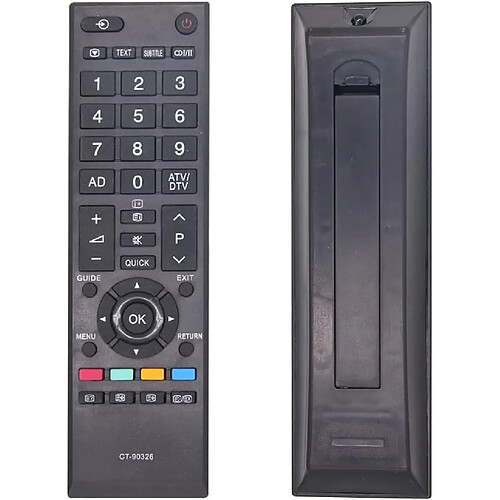 SANAG Remplacement Telecommande Toshiba Ct-90326 Pour Toshiba Tv,Telecommande Universelle Toshiba Pour Toshiba Universelle Ct-90326