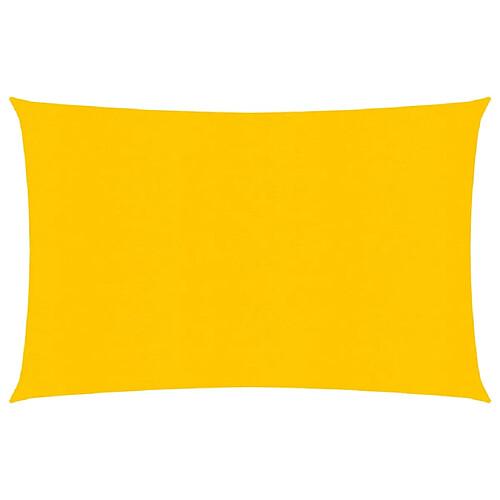 Helloshop26 Voile d'ombrage 160 g/m² 3 x 4 m PEHD jaune 02_0009126