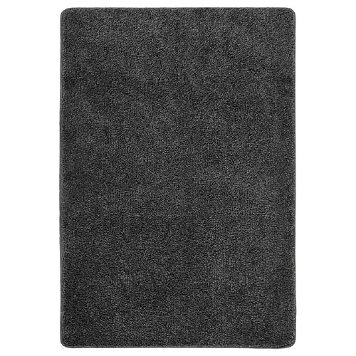 vidaXL Tapis shaggy antidérapant Gris 120x170 cm