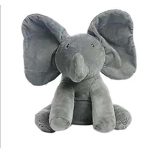 Universal 30 cm jetant un coup d'œil un éléphant boo, en peluche en peluche Toygrey