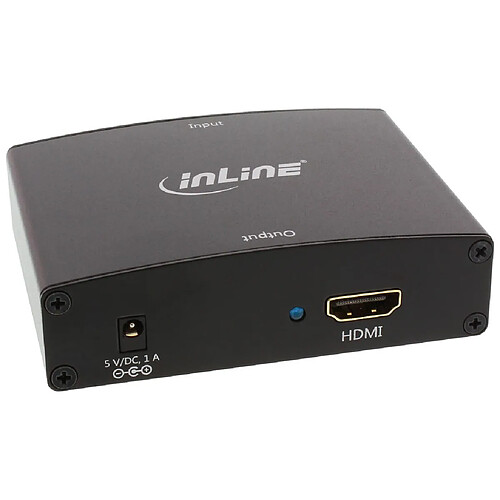 InLine® Converter Entrée audio VGA + HDMI Entrée audio VGA et RCA HDMI