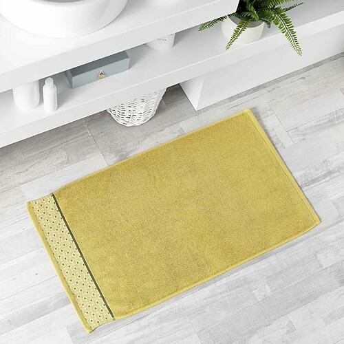 Paris Prix Tapis de Bain Jacquard Belina 50x85cm Miel