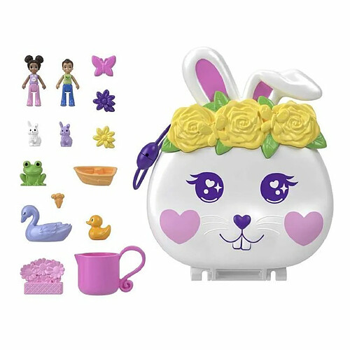 Ludendo Coffret Polly Pocket - Jardin du lapin