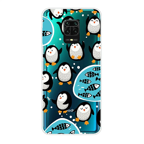 Coque en TPU impression de motif imd clair manchot pour votre Xiaomi Redmi Note 9 Pro Max/Note 9 Pro/Note 9S