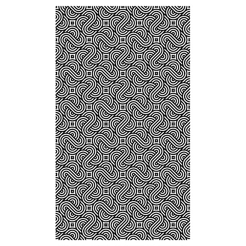 Alter Tapis de salle de bain, 100% Made in Italy, Tapis antitache avec impression numérique, Tapis antidérapant et lavable, Optique - Modèle Acquaro, 120x70 cm