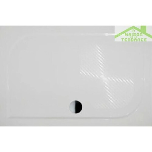 Grand Receveur de douche quadrant en marbre RIHO KOLPING DB36 140x90x3 cm