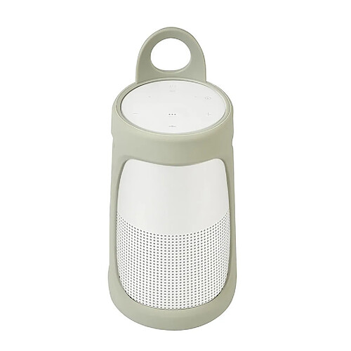 Wewoo Housse de protection portable haut-parleur Bluetooth gel de silice pour BOSE Soundlink Revolve + Gris argenté