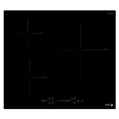 Table de cuisson à induction 60cm 3 feux 6600w noir - fai3537 - FAGOR