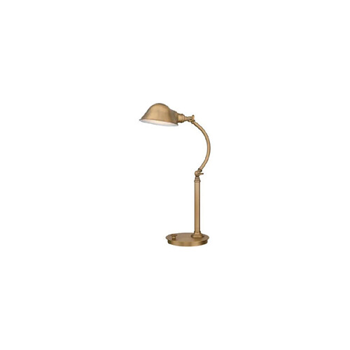 Elstead Lighting Lampe de bureau Thompson Laiton Antique