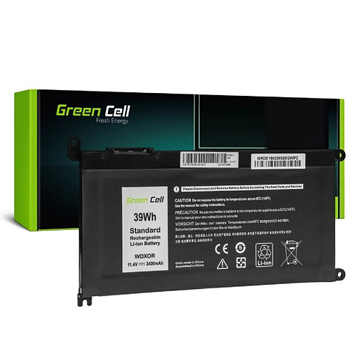 Batterie pour Ordinateur Portable Green Cell DE150 Noir 3400 mAh